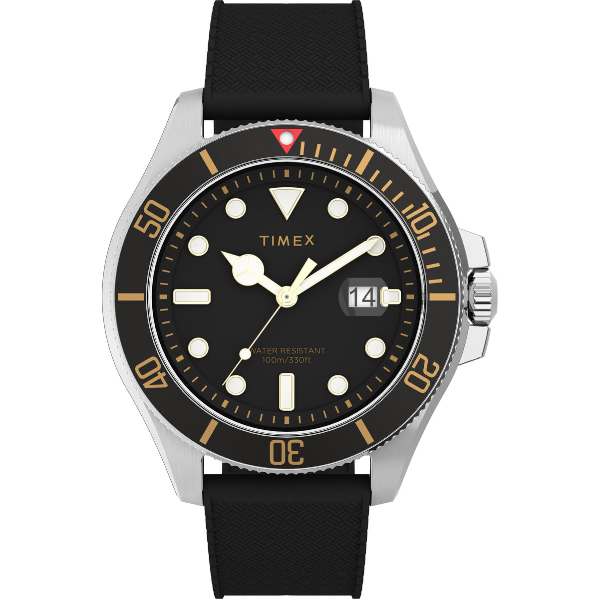 Timex Trend Round 21mm Black Dial Analog Men Watch - TW2V27200UJ