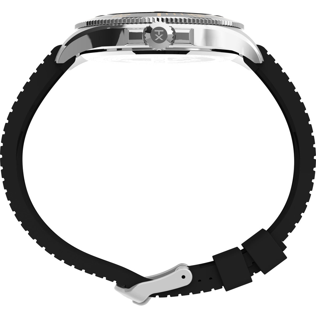 Timex Trend Round 21mm Black Dial Analog Men Watch - TW2V27200UJ Watch Timex