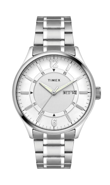 Timex Round 21mm White Dial Analog Men Watch - TWEG19803