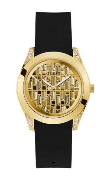 Guess Clarity Champagne Dial Women Watch