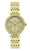 Guess Collection Gold Dial Women's Watch -G2011-22