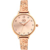 Guess Collection Rose Gold Dial Women's Watch -G2042-66