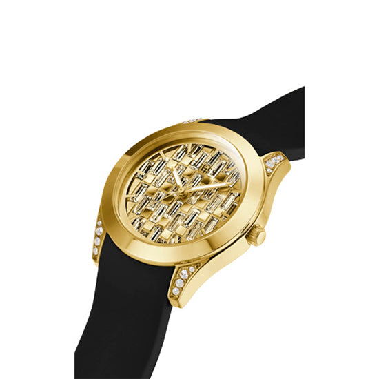 Guess Clarity Champagne Dial Women Watch Watch Guess