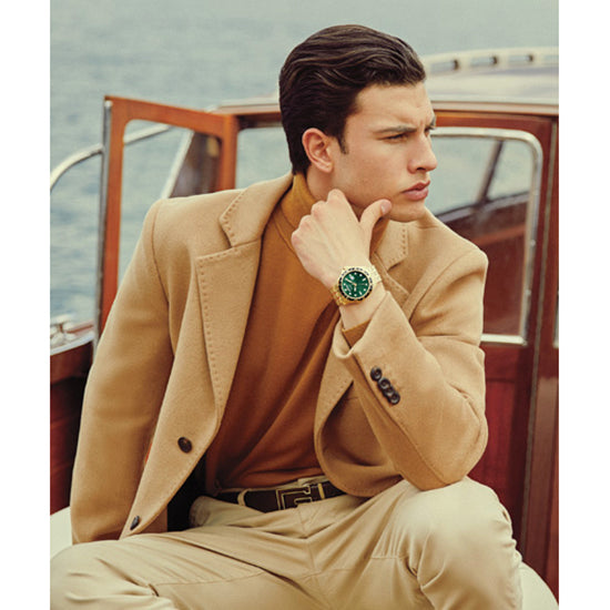 Guess green deals dial watch