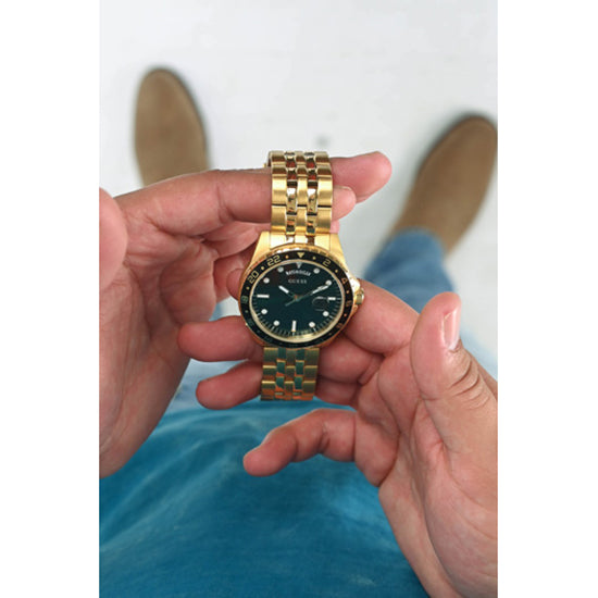 Guess Comet Green Dial Men Watch Watch Guess