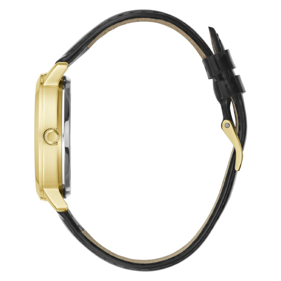Guess Quattro Clear Gold Dial Women Watch Watch Guess