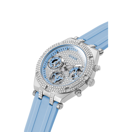 Guess Heriess Silver Dial Women Watch Watch Guess