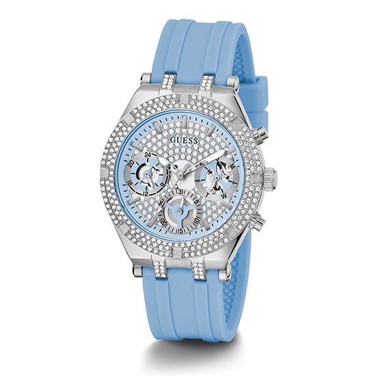 Guess Heriess Silver Dial Women Watch Watch Guess