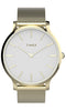 Timex White Dial Women's Watch -TW2T74100