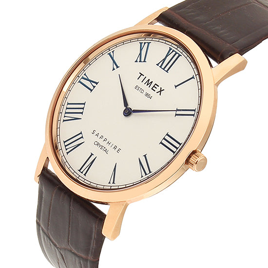 Timex Empera Silver Dial Men Watch TWEG17404 At JUST WATCHES