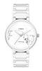 Timex Ceramic Wrist Watch White Dial Men's Watch - TWEG21200
