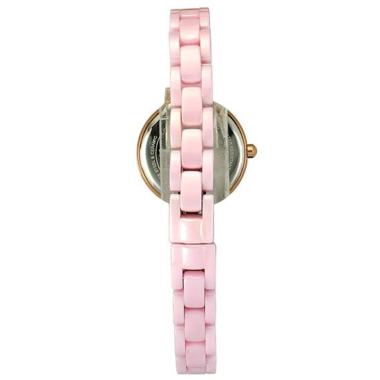 Timex Round 28mm Pink Dial Analog Women Watch - TWEL15701 Watch Timex