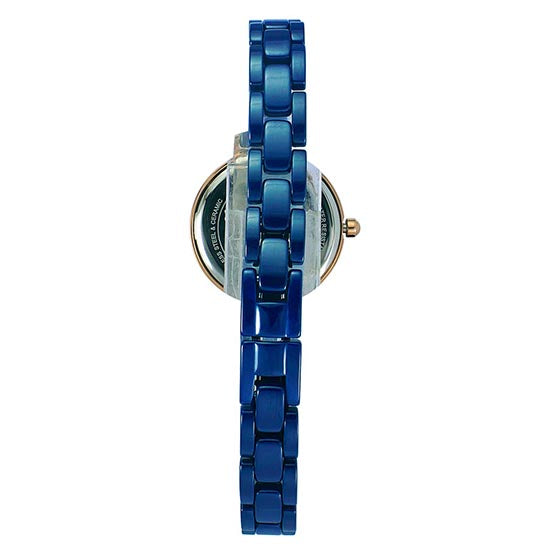 Timex Round 21mm Blue Dial Analog Women Watch - TWEL15702 Watch Timex