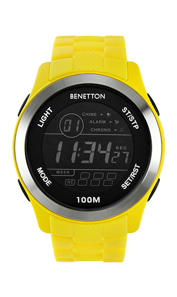 United Colors Of Benetton Digital Round Dial Digital Quartz Analog Unisex Watch Watch United Colors Of Benetton