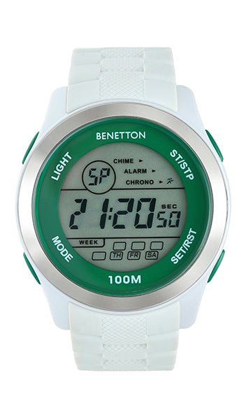 United Colors Of Benetton Digital Round Dial Digital Quartz Analog Unisex Watch Watch United Colors Of Benetton