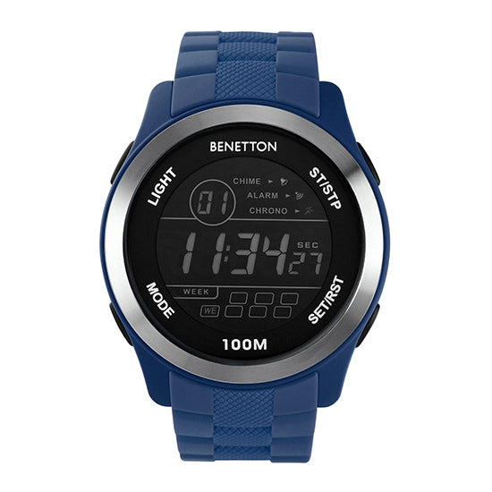 United Colors Of Benetton Digital Round Dial Digital Quartz Analog Unisex Watch