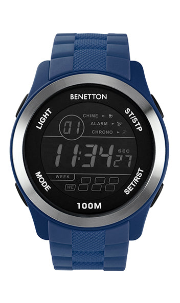 United Colors Of Benetton Digital Round Dial Digital Quartz Analog Unisex Watch Watch United Colors Of Benetton