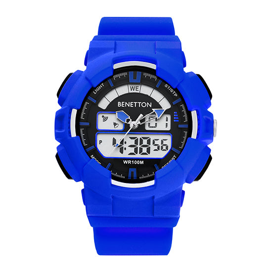 United Colors Of Benetton Ana-Digi Round Dial Digital Quartz Analog Unisex Watch Watch United Colors Of Benetton