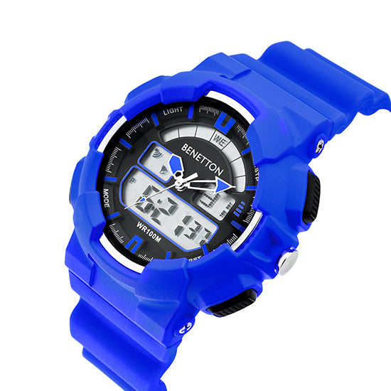 United Colors Of Benetton Ana-Digi Round Dial Digital Quartz Analog Unisex Watch