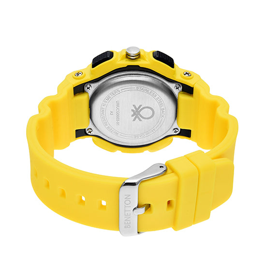 United Colors Of Benetton Ana-Digi Round Dial Digital Quartz Analog Unisex Watch Watch United Colors Of Benetton