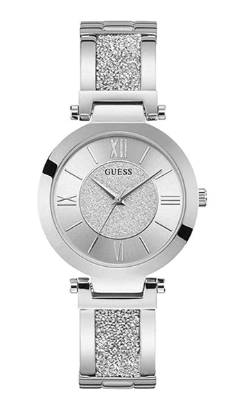 Guess Silver Dial Women Watch Watch Guess